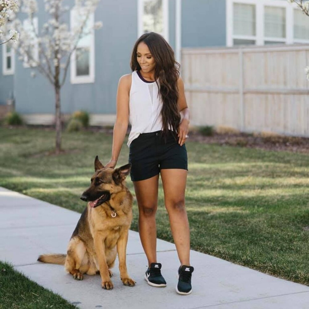 Casual Black Women’s Relaxed Shorts
